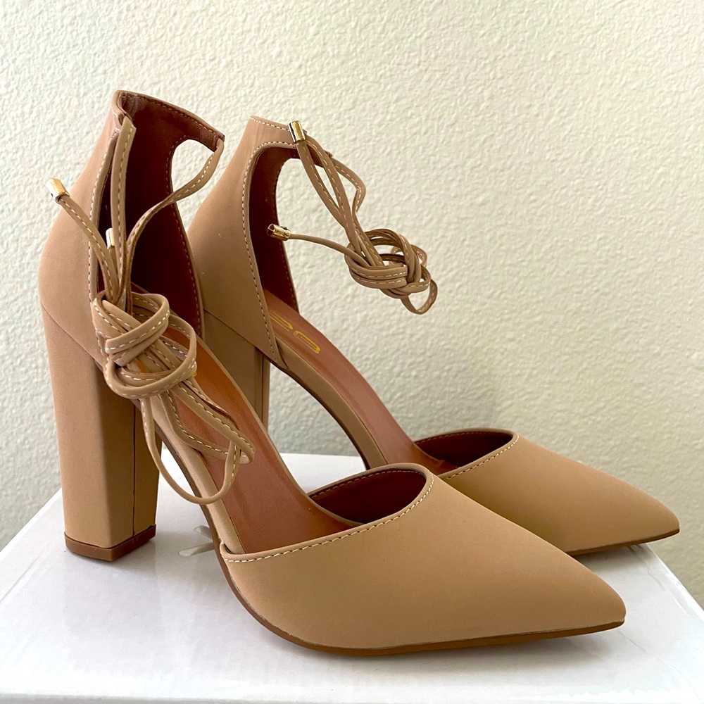 NUDE HIGH HEEL